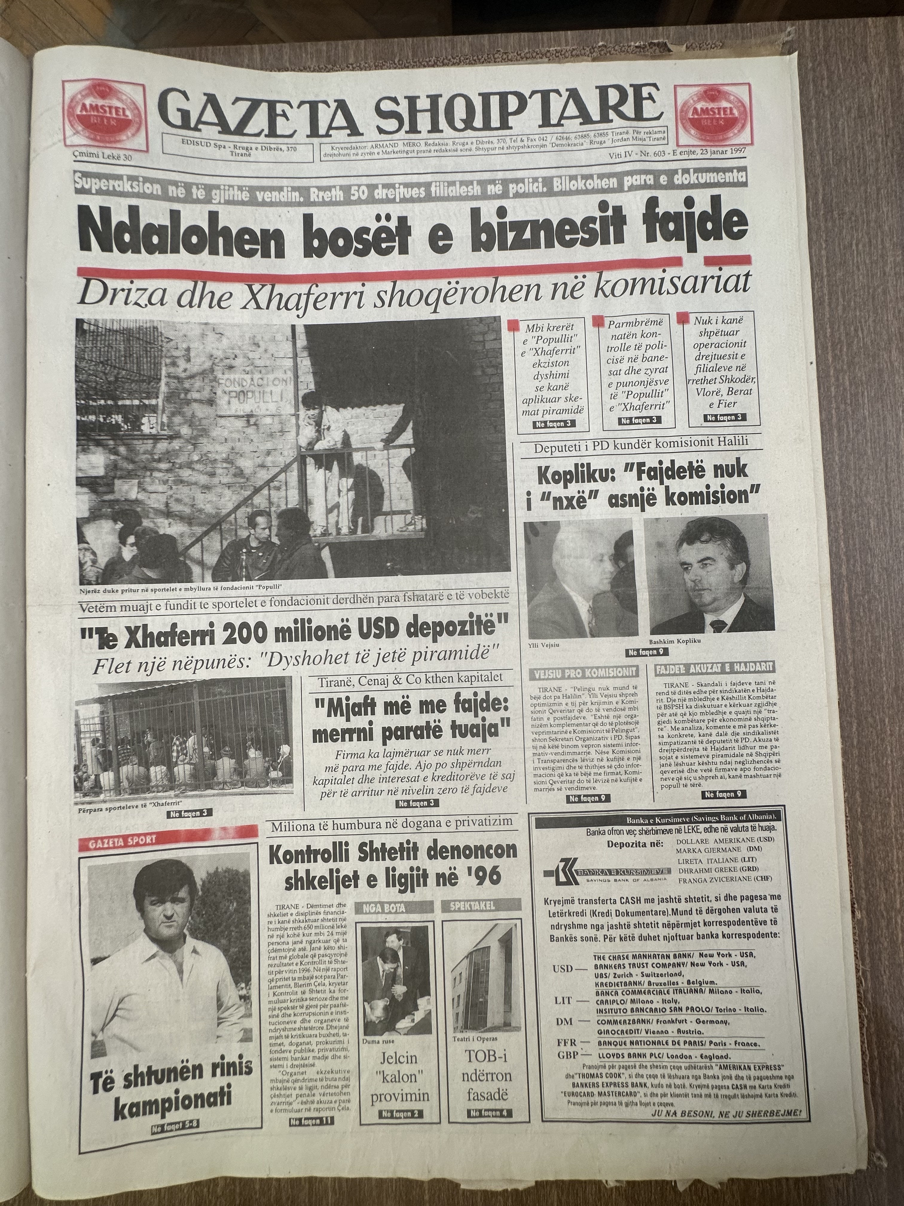 Gazeta Shqiptare 1997-01-24
